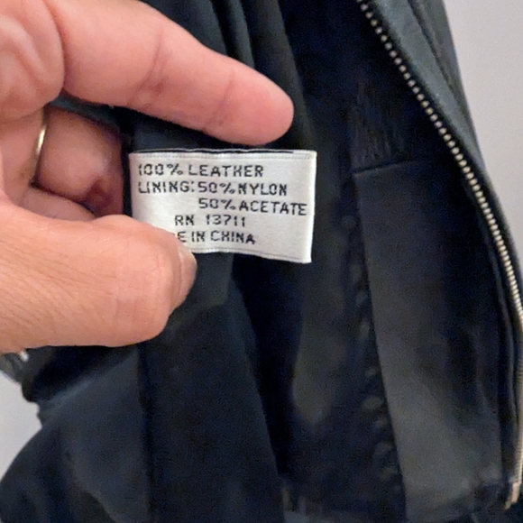 Valerie Stevens leather jacket - Picture 7 of 8